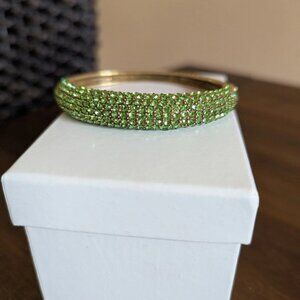 Heidi Daus "Hugs From Heidi" Crystal-Accented Bangle Bracelet